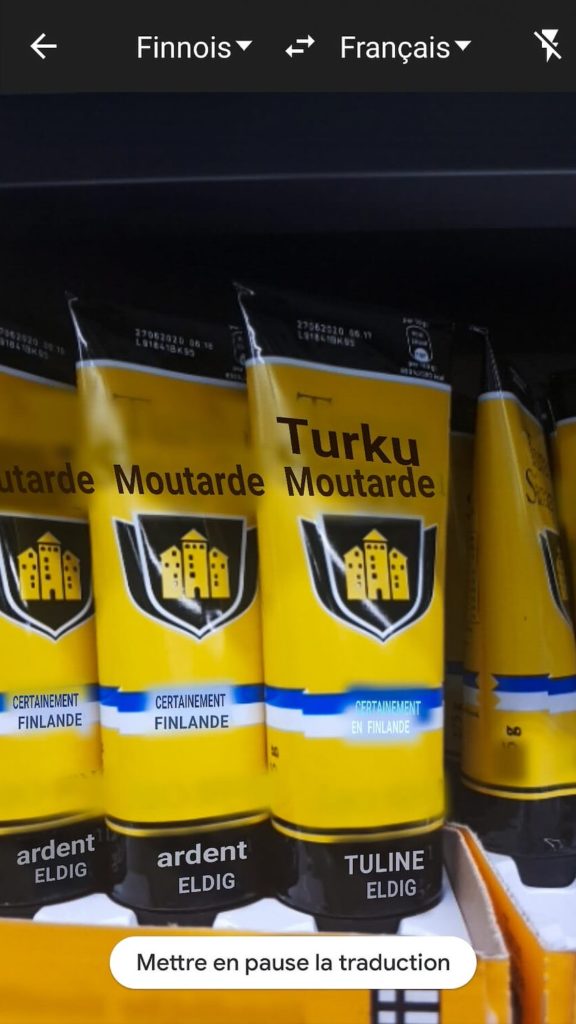 Moutarde finlandaise