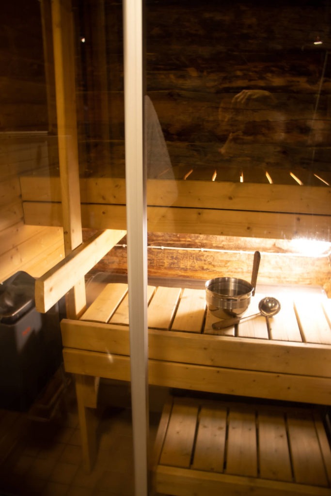 Mini sauna finlandais