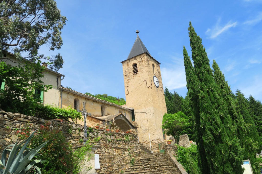 L'église de Colombières-sur-Orb