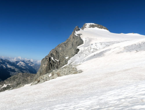 Glacier des Rouies dans les Hautes-Alpes